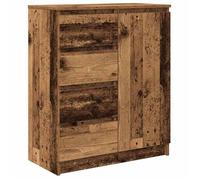 Enfilade/Bahut/Vitrine - Rustique - Buffet avec tiroirs vieux bois 71 x 35 x 84 cm bois d'ingénierie @137835