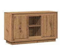 Enfilade/Bahut/Vitrine - Rustique - Buffet chêne artisanal 102 x 35 x 60 cm bois d'ingénierie @761867