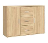 Enfilade/Bahut/Vitrine - Rustique - Buffet chêne sonoma 91 x 29,5 x 65 cm bois d'ingénierie @681290