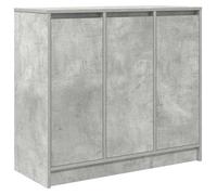Enfilade/Bahut/Vitrine - Rustique - Buffet gris béton 85 x 34 x 76 cm bois d'ingénierie @887978