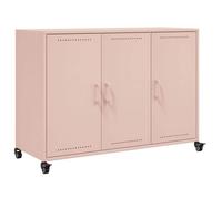 Enfilade/Bahut/Vitrine - Rustique - Buffet rose 100,5 x 39 x 72 cm acier @699073