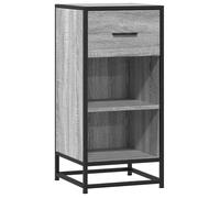 Enfilade/Bahut/Vitrine - Rustique - Buffet sonoma gris 35,5 x 35 x 76 cm bois d'ingénierie et métal @724192