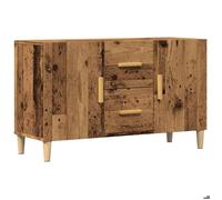 Enfilade/Bahut/Vitrine - Rustique - Buffet vieux bois 100 x 36 x 60 cm bois d'ingénierie @475673