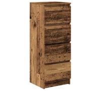Enfilade/Bahut/Vitrine - Rustique - Buffet vieux bois 37,5 x 35 x 99 cm bois d'ingénierie @152290