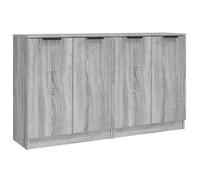 Enfilade/Bahut/Vitrine - Rustique - Buffets 2 pcs Sonoma gris 60 x 30 x 70 cm Bois d'ingénierie @655765