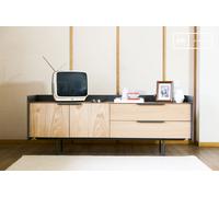 Enfilade scandinave en bois clair Jackson