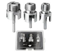 Enfile-aiguille en PVC avec outil de coupe interne externe intégré | Kit d'enfile-tuyau en PVC pour réparation de plomberie