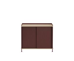 Enfold Armoire 100x45 Chêne/Rouge Foncé