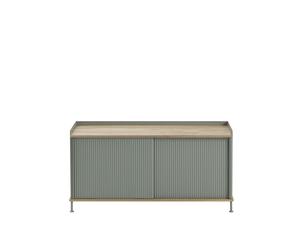 Enfold Buffet Bas Chêne/Dusty Vert
