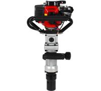 Enfonce-pieux à essence - Enfonce-pieux en T 2 temps 32,7 cm³ 900 W - 1 700–2 230 coups/min - Réservoir de 0,9 L - 32 × 28 × 54 cm - Noir