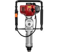 Enfonceur à essence - 1900W, 52ccm, 25-45J | Enfonceur pour pieux, clôtures, poteaux, 25-45J, appareil à enfoncer à essence, 2 têtes, pour l'agriculture et la viticulture