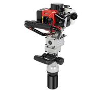 Enfonceur de pieux à essence, 32,6 cc, 2 temps, portable, pour pieux, avec moteur à essence, adapté aux poteaux, perceuse manuelle à cylindre unique, refroidissement par air, fréquence de frappe de 12