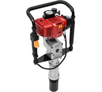 Enfonceur de pieux, enfonceur de poteaux, moteur essence 2 temps de 52cc, puissance 1900W. Enfonceur de poteaux portable, modèle amélioré, avec manchon de 55-70mm