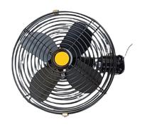 ENFONG Ventilateur de refroidissement pour voiture 2 vitesses 24 V | Construction en métal robuste avec technologie de réduction, ventilateur de refroidissement silencieux pour voiture bateau