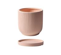 ENGENDER Pot de Fleur Pots de Fleurs en céramique colorées Plantes succulentes Cactus Ornements en Pot Planteur Simple Conteneur de Plantes Durable Planteur (Color : Pink)