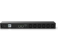 EnGenius ECP106-INT unité de distribution d'énergie 6 sortie(s) CA 1U Noir