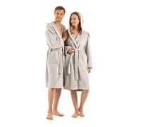 English Home Peignoir de Bain Unisexe - Chambre Peignoir, Sortie de Bain Femme, Peignoir Hommes Femme Coton Doux et Absorbant, Peignoir de bain unisexe en coton, 1pcs