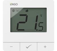 ENGO CONTROLS | Régulateur de température E25-230W - Blanc - Intelligent - Zigbee 230V - Confort moderne