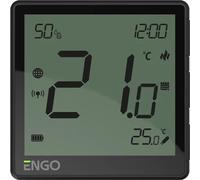 ENGOThermostat Zigbee – Batterie rechargeable – Maison connectée – Installation facile – Design moderne