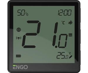 ENGOThermostat Zigbee – Batterie rechargeable – Maison connectée – Installation facile – Design moderne