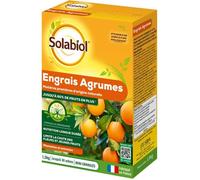 Engrais Agrumes 1 5Kg - Fertilisant Spécial Citronniers Et Plantes Méditerranéennes - Jusqu’À 60% De Fruits En Plus