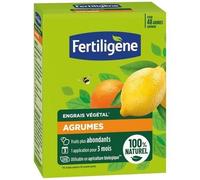 FERTILIGENE FEGAGR12 - Engrais Végétal Agrumes, Plantes Méditerranéennes 1,2 kg - Des fruits plus abondants - Seulement 1 application en 3 mois - Jusqu'à 48 arbres - Produit 100% naturel avec zéolite