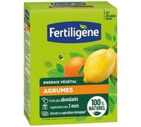 FERTILIGENE FEGAGR650 - Engrais Végétal Agrumes, Plantes Méditerranéennes 650 g - Des fruits plus abondants - Seulement 1 application en 3 mois - Jusqu'à 26 arbres - Produit 100% naturel avec zéolite
