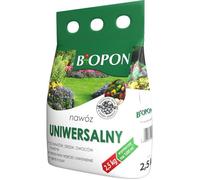 Engrais granulé universel - BIOPON - 2,5 kg - Rendement 100 m² - Azote 12% - Phosphore 5% - Potassium 10% - Magnésium 2%