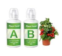 Engrais hydroponique, Solution nutritive hydroponique | Aliments végétaux biologiques | Nutrition végétale biologique, engrais hydroponique liquide A & B, nutriments hydroponiques pour plantes