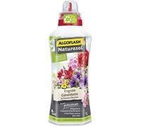 Engrais Liquide Géraniums et Plantes Fleuries - ALGOFLASH NATURASOL - 1 L