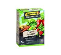 Algoflash Engrais potager NATURASOL – Jusqu'à 25 m², dosette incluse – 1,5 kg Vert