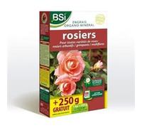 BSI - Engrais Bio - Pour Tous Les sortes De Rosiers - Floraison Éclatante - Action Longue - 1Kg - Plus 250g gratuit - 12,5m²