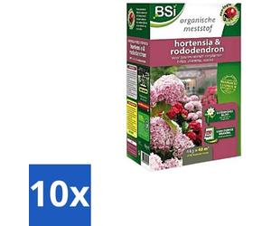 Engrais pour hortensias et rhododendrons – Floraison abondante et croissance vigoureuse – 4 kg (40 m²) – Grand format – 10 unités