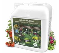 Engrais universel écologique liquide 10 L, 100% organique et naturel, solution NPK 4-1-7 avec micronutriments (B, Cu, Fe, Mn, Mo, Zn) et acides aminés