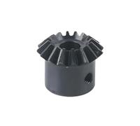 Engrenage Conique En Acier 1M 45 Avec Trou De Vis | 1 spécification de module for la transmission de puissance miniature(7 pcs,1M 30 Teeth hole 6)