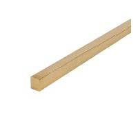 Engrenage conique en laiton, 1 pièce de crémaillère à pignon module 0,5, droite 10/12 mm largeur 200/500/750/1000, matériel d'arbre rail linéaire transmission(10x10x500mm)