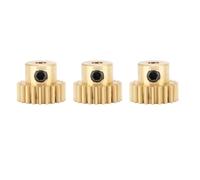 Engrenage de moteur en cuivre pour voiture RC, haute résistance et résistance à l'usure pour divers modèles de véhicules (15T)