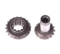 Engrenage de tondeuse à gazon conçu avec précision pour tonte de gazon électrique Noir 31 mm Longueur (7 dents)