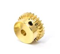 Engrenage droit en laiton | Alésages multiples 0,5 module 42 dents : applications de machines(4mm bore)