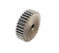 Engrenage en acier au carbone ， 1 pièces 0,5 M 28T pignon de moteur, module 28 dents engrenage droit 3 mm 4 6,35 8 matériel d'arbre d'engrenage cylindrique à trou (alésage mm)(4mm bore)