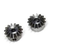 Engrenages coniques, 2 pignons coniques 0,8 m 15 dents, rapport de transmission 1:1, alésage 3 mm, 4, 5, 6 et,35