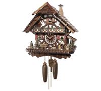 Engstler - 4491/8 - Pendule coucou - Mécanisme à chaîne de 8 jours - En noyer