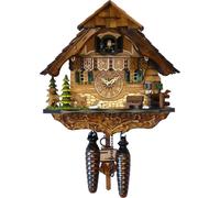 Engstler - 453_Q - Coucou - Quartz - Noyer - 25 cm