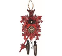 Engstler - 522/5_QMred - Coucou - Quartz - Noyer - avec musique - 30 cm