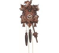 Engstler - 622_Q - Coucou - Quartz - Noyer - 22 cm