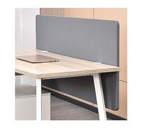 Enhance & Productivi Diviseur de bureau acoustique et insonorisant pour cabine Wortats Gris 100 x 60 cm