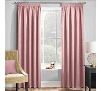 Enhanced Living Rideaux, Rose poudré, Width-46 (117cm) x Drop-72 (183cm)