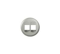 Enjoliveur Céliane - prise HP double - titane
