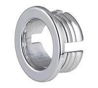 Enjoliveur de trop-plein Ø24 mm en ABS chromé. Finition brillante pour lavabo ou vasque. Installation rapide et esthétique. Sert à embellir et protéger l’orifice du trop-plein NOYON & THIEBAULT