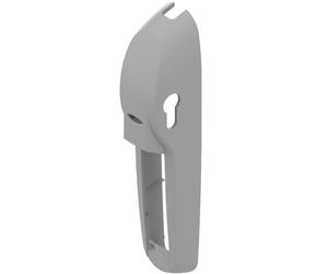 Enjoliveur DEFY perce à droite gris alu RAL9006 LA CROISEE DS DS5212-D007